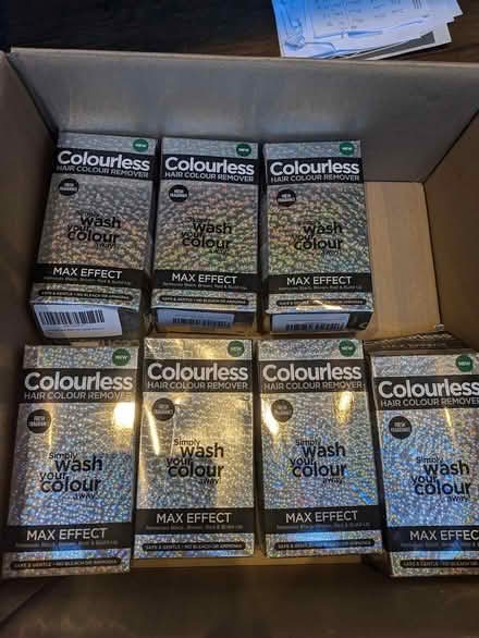Photo of free Hair colour remover X 7 (Failsworth M35) #1