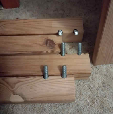 Photo of free Small wooden square table (Stroud Green N4) #3