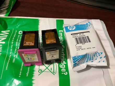 Photo of free HP 62 Printer cartridges (Cramlington NE23) #1