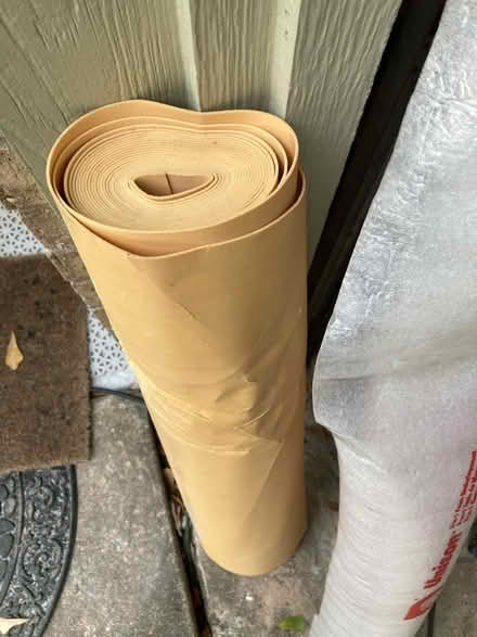 Photo of free Flooring underlayment (Southwest Houston.) #2