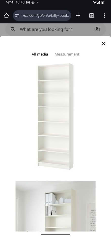 Photo of free IKEA billy bookcase (Surrey Quays SE16) #1