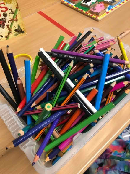 Photo of free Box of assorted colouring pencils (Nottingham NG4) #1