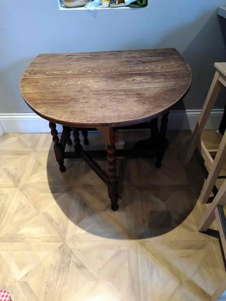 Photo of free Oval foldable table (S8 9ED) #4