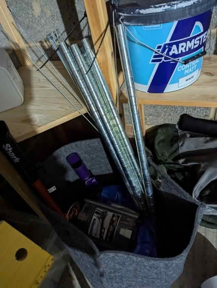 Photo of free IKEA adjustable metal shelves (Surrey Quays SE16) #3