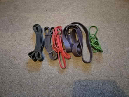 Photo of free 5 resistance bands (Guiseley LS20) #1
