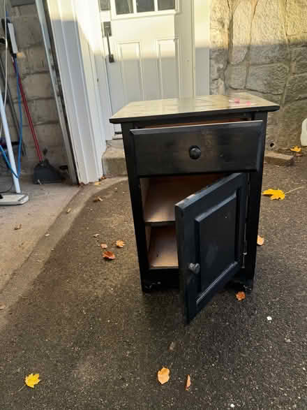Photo of free Small cabinet - bedside table (Watertown) #1