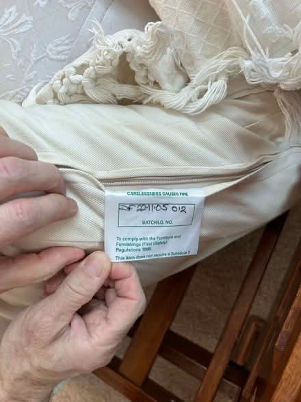 Photo of free Futon wood framed for upcycling (Goring-by-Sea) #4