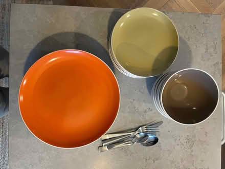 Photo of free Set of plates, bowls and cutleries (Canonbury N1) #1