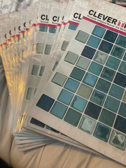 Photo of free Mosaic tile sticker x 21 (Fortis Green N10) #3