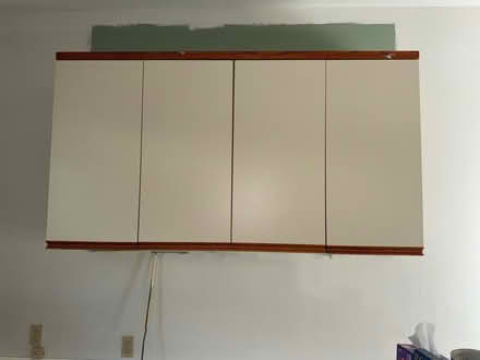 Photo of free Office wall cabinet and credenza (Central Belmont) #1