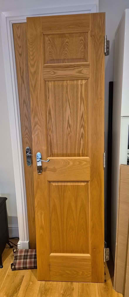 Photo of free Solid oak wooden door (Deaconsbank G77) #1