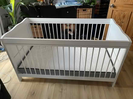 Photo of free Cot bed with mattress (Grove Road E3) #1