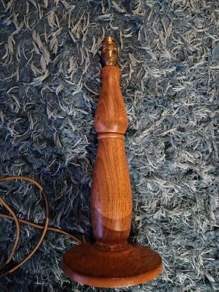 Photo of free Wooden table lamp base (Loughton IG10) #2