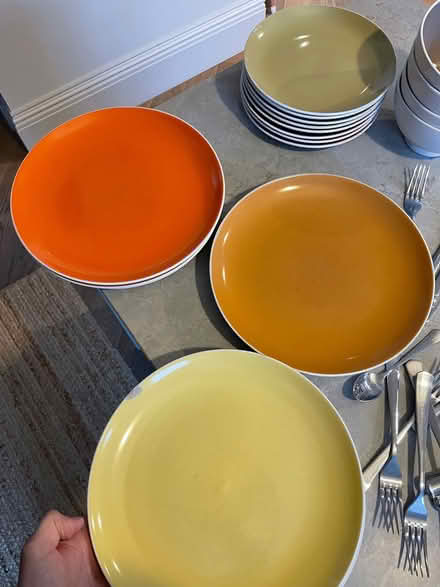 Photo of free Set of plates, bowls and cutleries (Canonbury N1) #2