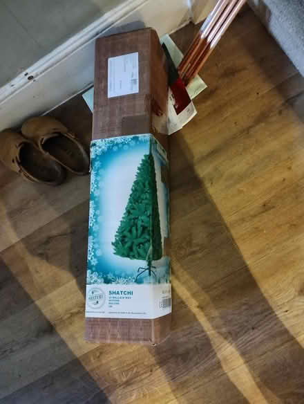 Photo of free 4' artificial xmas tree with stand (Walcot) #1