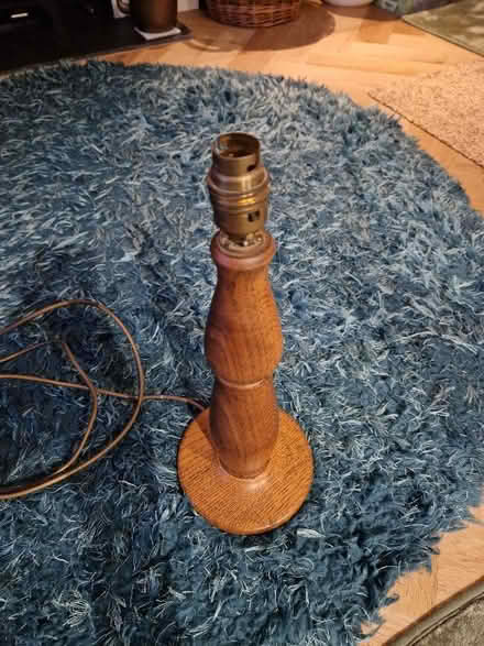 Photo of free Wooden table lamp base (Loughton IG10) #1