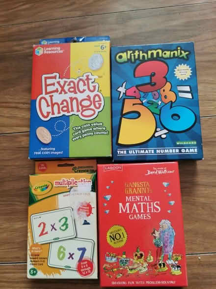 Photo of free Maths games/ cards (Haresfinch) #1