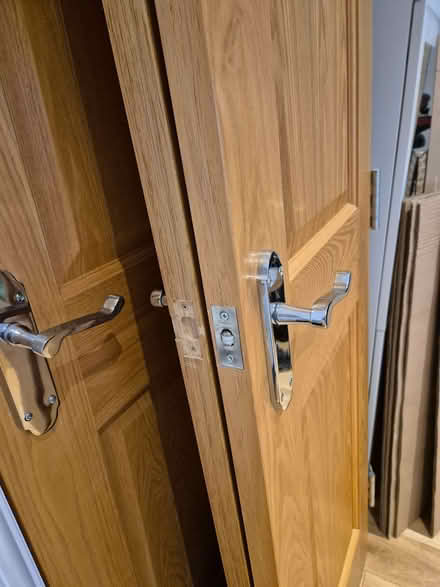Photo of free Solid oak wooden door (Deaconsbank G77) #2