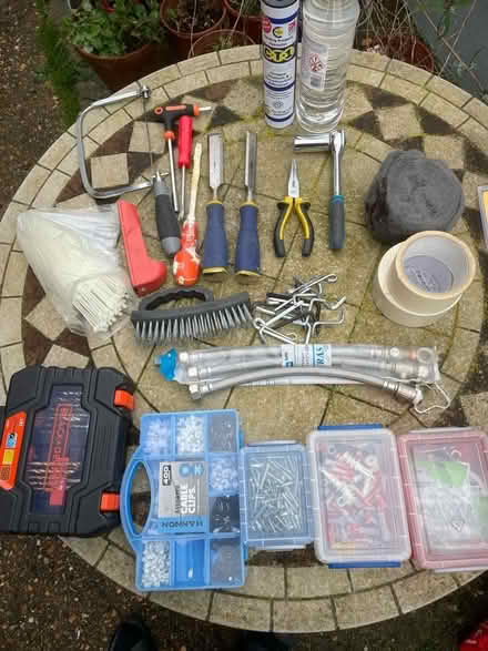 Photo of free Assorted tools and DIY miscellaneous (Round Green LU2) #1