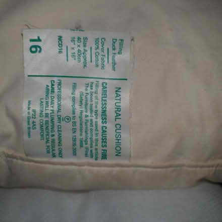 Photo of free 40x40 cm (16x16") cushion (PR25 leyland) #2