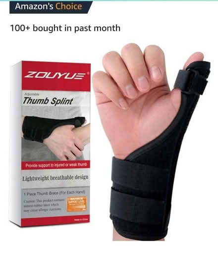 Photo of free Thumb supports for either hand (Old Malden KT4) #1