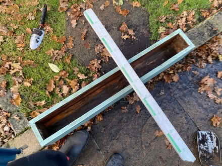 Photo of free Wooden plant trough (Merley BH21) #2
