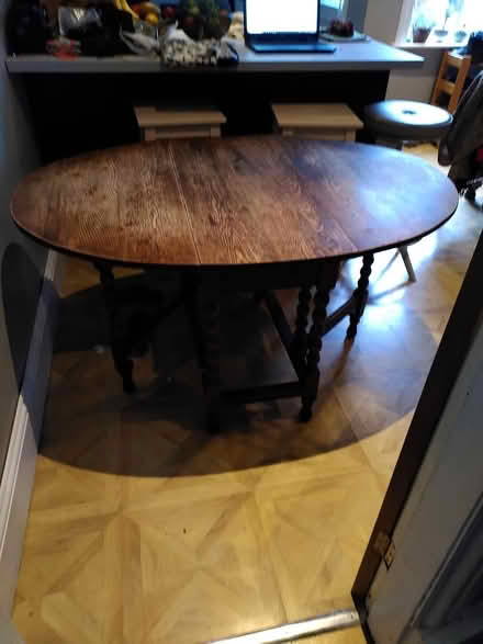 Photo of free Oval foldable table (S8 9ED) #1