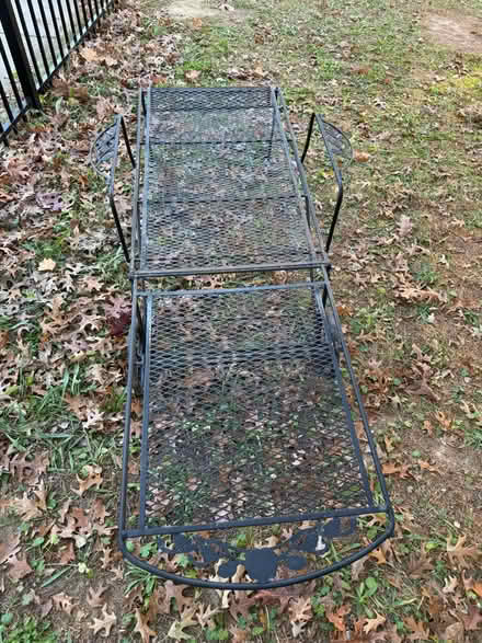 Photo of free Iron yard chair/chaise (NW DC — 20011) #4