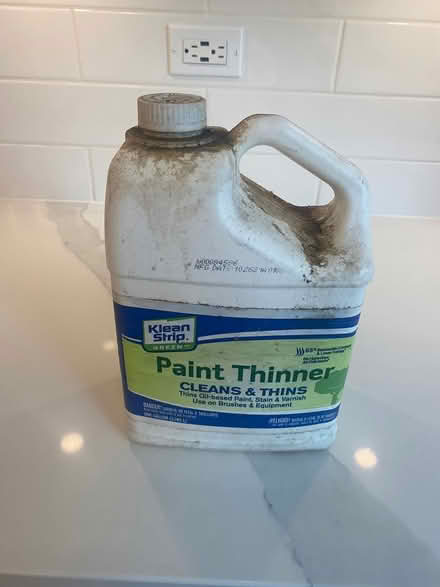 Photo of free Half jug paint thinner (Dupont Circle) #1