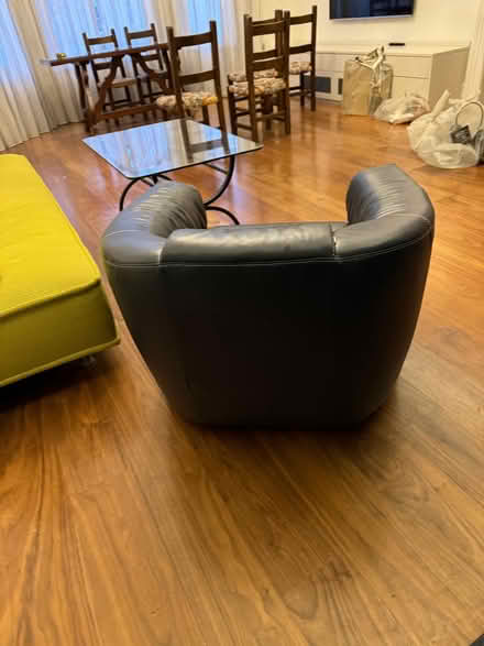 Photo of free 2 Natuzzi leather armchairs (Kensington W8) #3