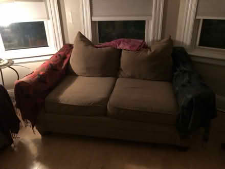 Photo of free Couch, Love Seat, Chair (Bridgeport, CT) #1