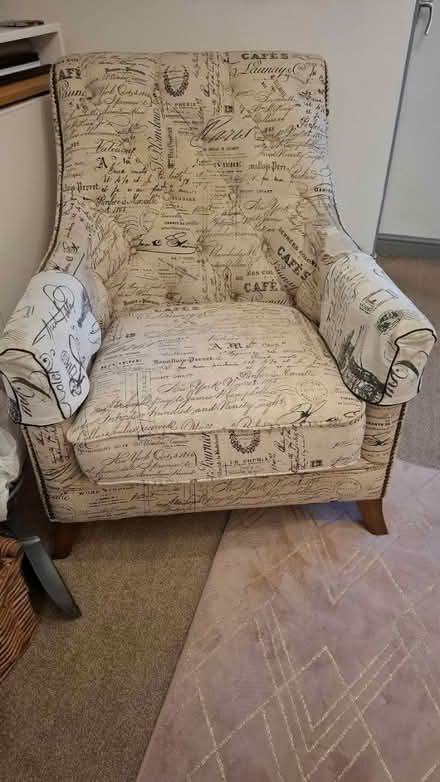 Photo of free Arm chair (Oldfield SL6) #2