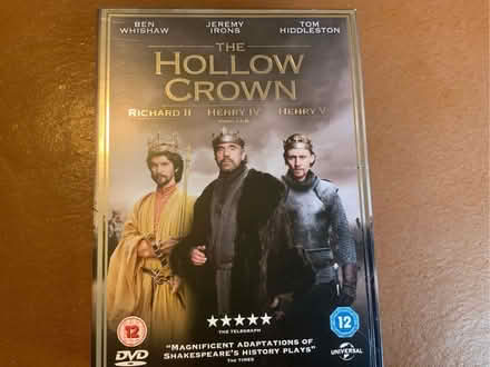 Photo of free The Hollow Crown DVD - 3 dvds (Palmers Green N14) #1