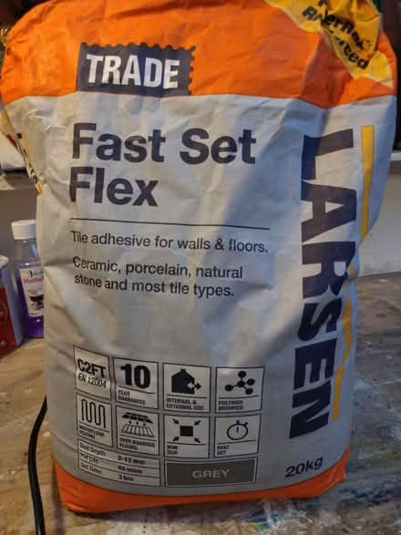 Photo of free Tile adhesive (Newington Green N5) #1