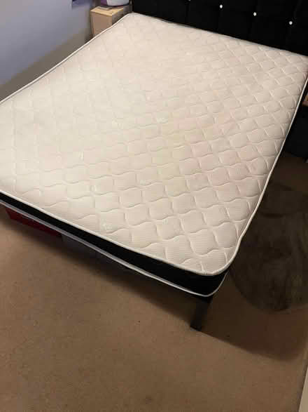 Photo of free Kingsize mattress plus topper (Woolverton BA2) #1
