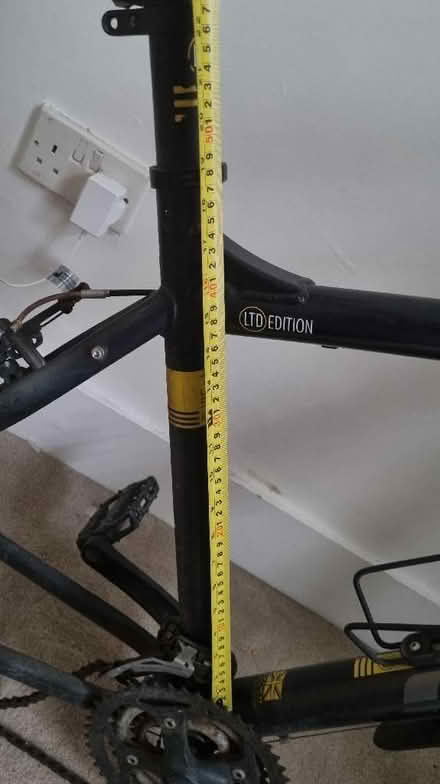 Photo of free Carrera Black and Yellow Bike Frame, Spares/Repairs (Shepherds Bush W14) #2