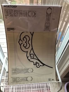 Photo of free IKEA Grandfather Clock Wall Sticker (East end Orleans) #1