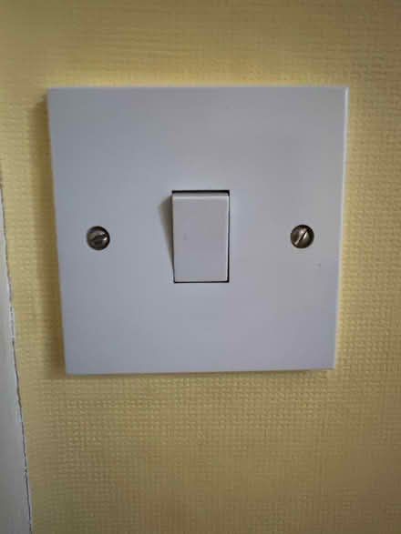 Photo of Single pole light switch (M20 didsbury) #1