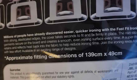 Photo of free Ironing board cover (Purbrook) #2
