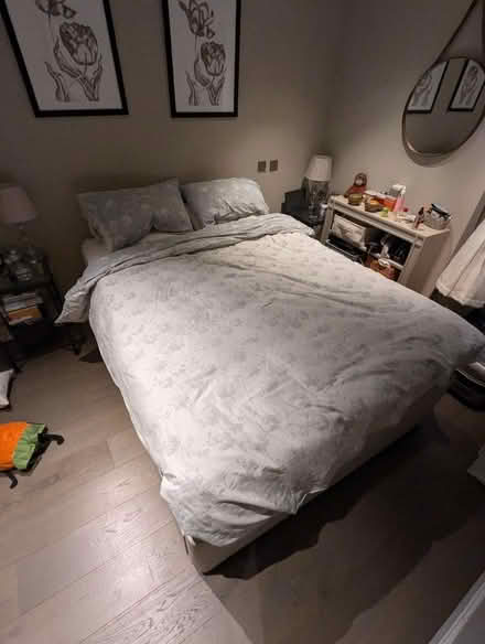 Photo of free Queen size bed with mattress and drawers (Chelsea SW10) #1