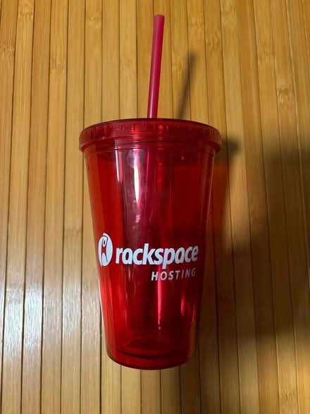 Photo of free Plastic water cup with straw (North York Civic Centre) #1