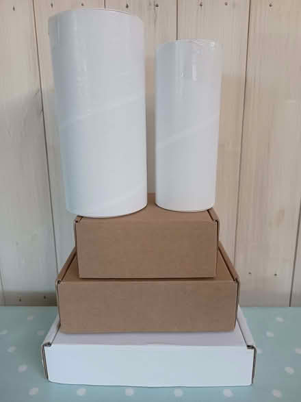 Photo of free Empty boxes for gifts/postage. 3 boxes, 2 tubes + lids (Risinghurst OX3) #1