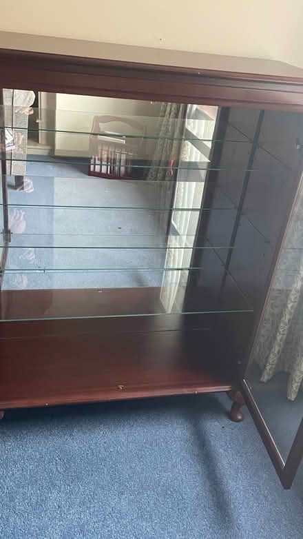 Photo of free Wooden Display Cabinet (Alford, Aberdeenshire (AB33)) #3
