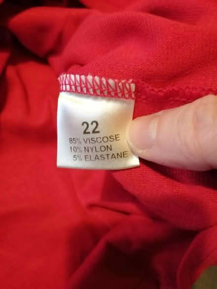 Photo of free Red silver ladies t-shirt - size 22 (Maidenhead SL6) #3