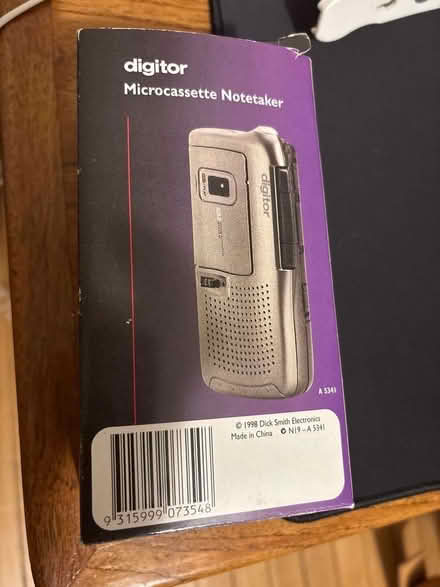 Photo of free Digits Microcassette Recorder (Gerrards Cross SL9) #1