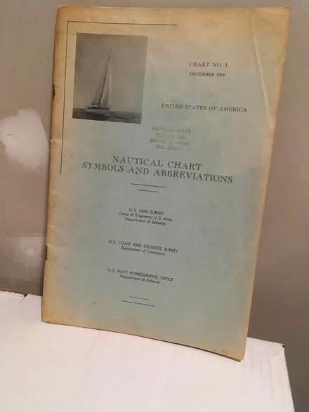 Photo of free 1959 Nautical chart guide (Wallingford) #1