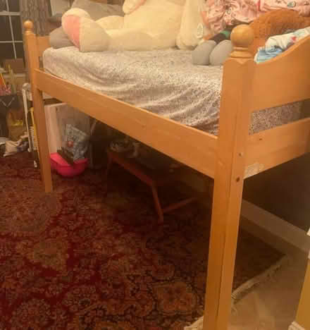 Photo of free Kids loft with stairs for twin bed (Montgomery, NJ) #1