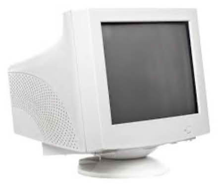 Photo of crt monitor, tv, flip phone (SW11) #1