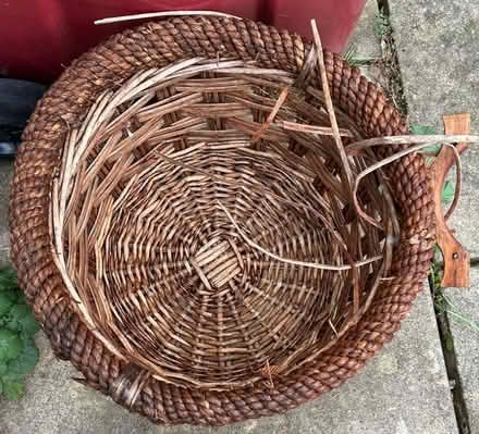 Photo of free Round Wicker Basket (Newtown RG1) #1