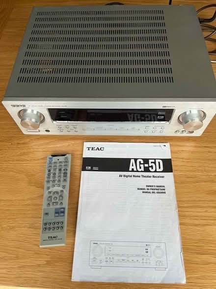 Photo of free Home cinema tuner/amp and 5.1 speakers (Woodley RG5) #1